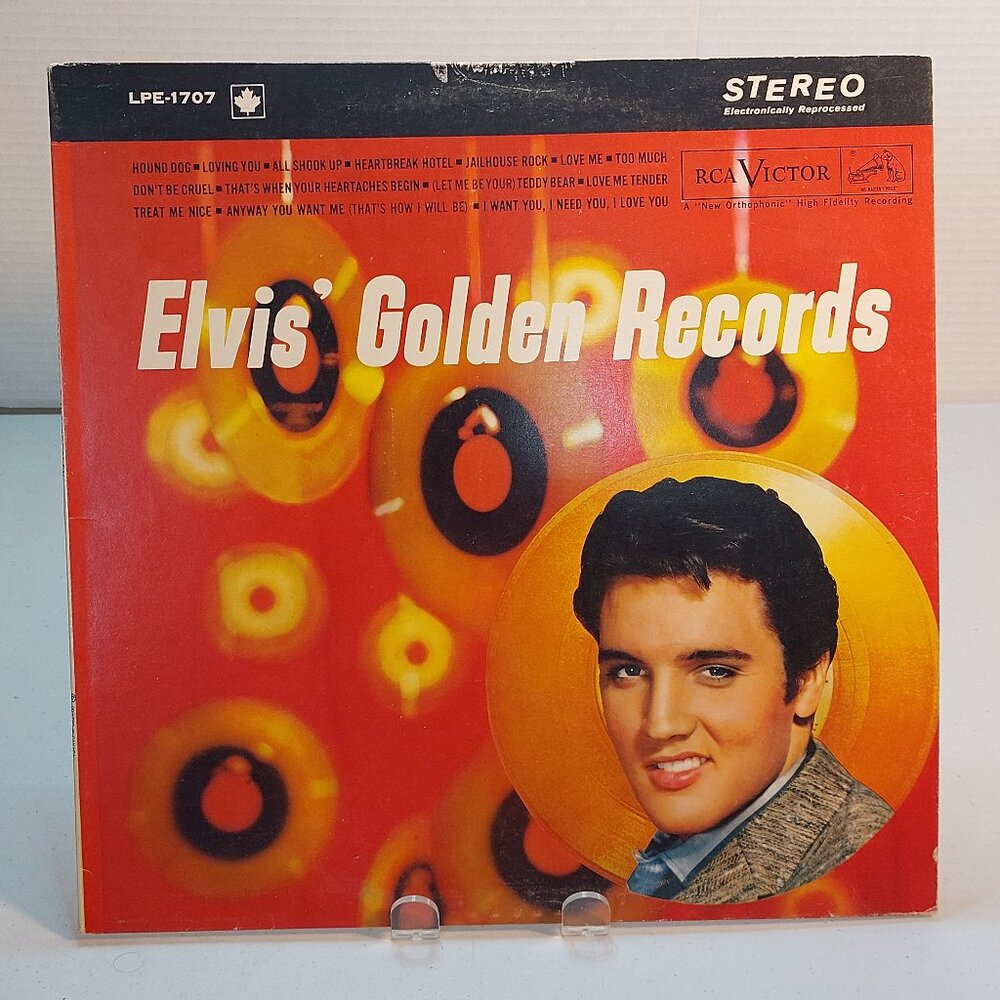 Elvis Presley ~  Elvis' Golden Records (Vinyl LP, 1958)